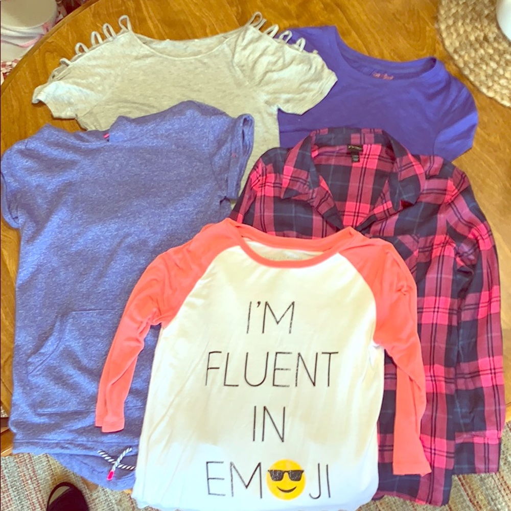 5 shirt bundle